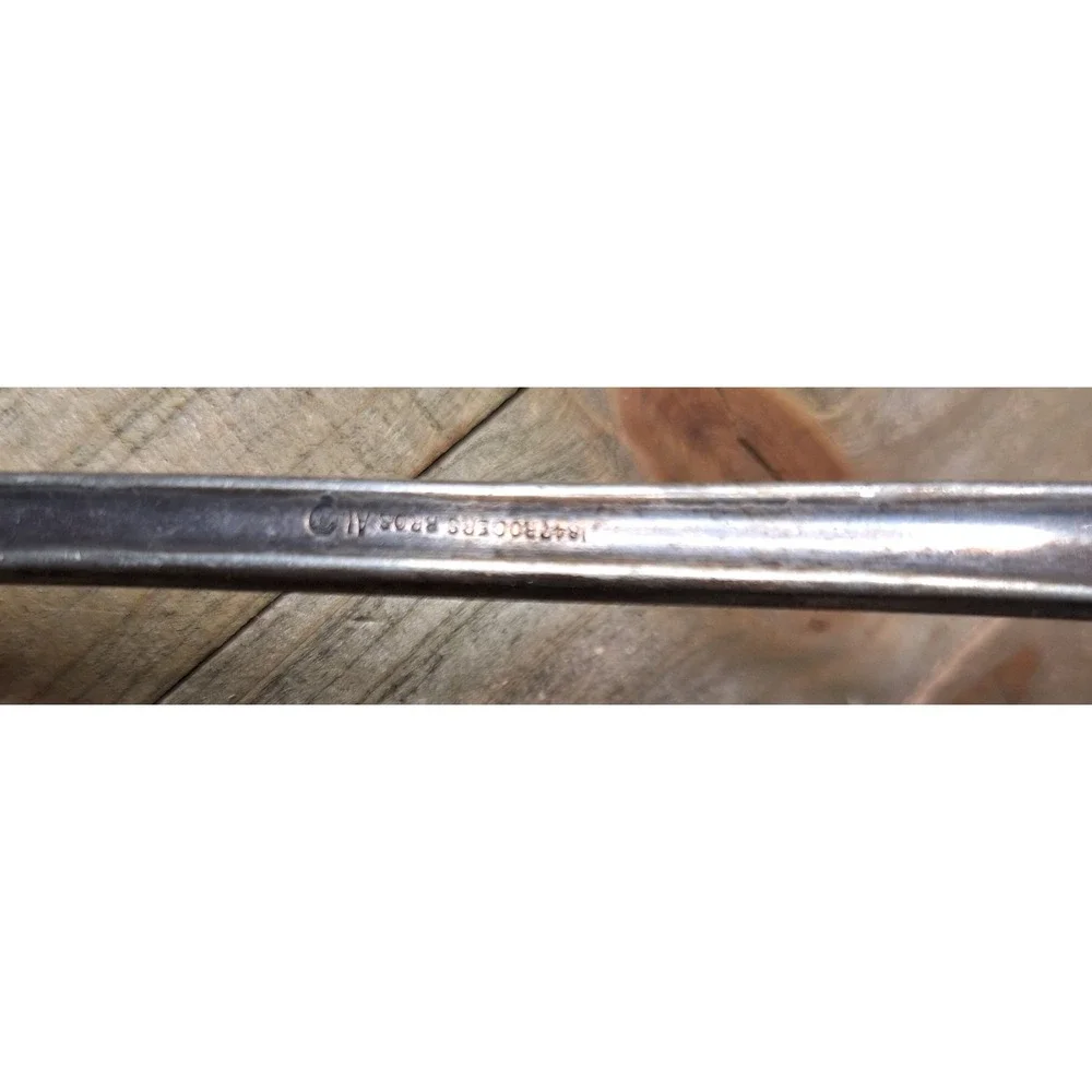 Antique 1847 Rogers Bros A1 Silverplate Soup Ladle Lily of the Valley Pattern 13